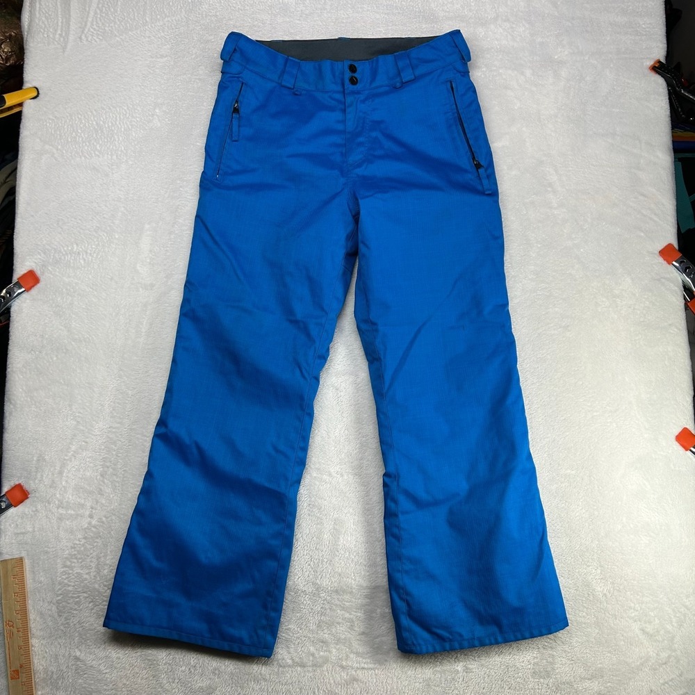 Volcom‎ Inc. Grimshaw Insulated Snow Pants Kids Boys XL Bright Blue - 31X27